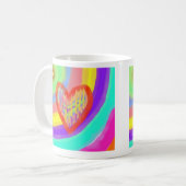 Impressionist Art Love Mug Koffiemok (Voorkant links)