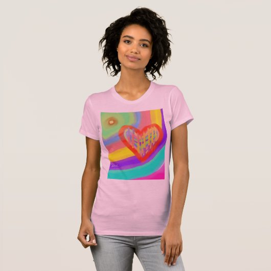 Impressionist Art Love T-Shirt (Voorkant volledig)