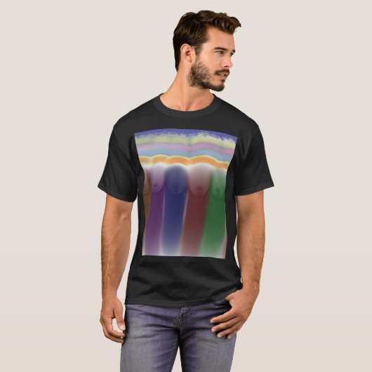 Impressionist art T-Shirt (Voorkant volledig)