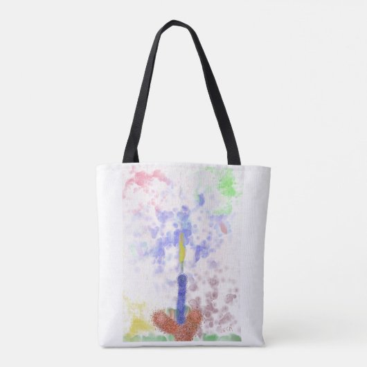 Impressionist Art Tote Bag (Achterkant)