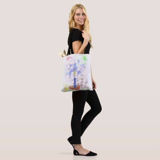 Impressionist Art Tote Tote Bag (Op model)