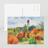 Impressionist Autumn Scene at Kap Arkona Lighthous Briefkaart (Voorkant / Achterkant)
