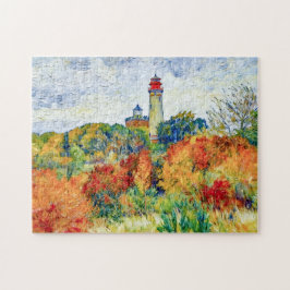 Impressionist Autumn Scene at Kap Arkona Lighthous Legpuzzel