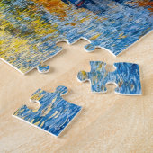 Impressionist Autumn View of Havelberg Cathedral w Legpuzzel (Zijkant)
