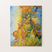 Impressionist Autumn View of Havelberg Cathedral w Legpuzzel (Verticaal)