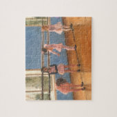 Impressionist ballerinas in dansklasse schilderij legpuzzel (Verticaal)