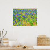 Impressionist Bluebonnet Poster (Keuken)