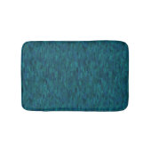 Impressionist Brush Strokes, Navy, Teal, Blue Badmat (Voorkant)