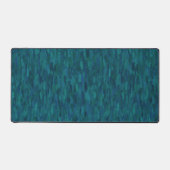 Impressionist Brush Strokes, Navy, Teal, Blue Bureaumat (Voorkant)