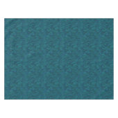 Impressionist Brush Strokes, Navy, Teal, Blue Tafelkleed (Voorkant (Horizontaal))