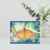 Impressionist Butterfly Briefkaart (Staand voorkant)