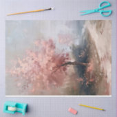 Impressionist Cherry Blossom Tree Decoupage Tissuepapier (Craft)