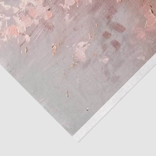 Impressionist Cherry Blossom Tree Decoupage Tissuepapier (Detail)