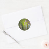 Impressionist Cherry Blossoms Ronde Sticker (Envelop)