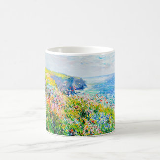 Impressionist Cliff Meadow – Wildflowers by Sea Koffiemok