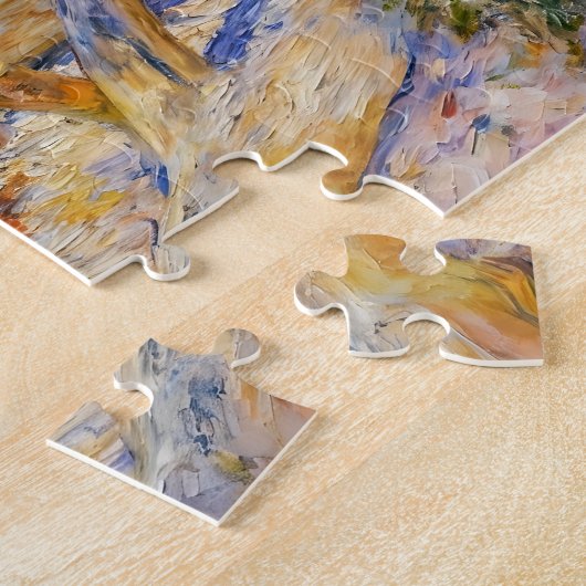 Impressionist Cliffs on Ruegen Island with Baltic  Legpuzzel (Zijkant)