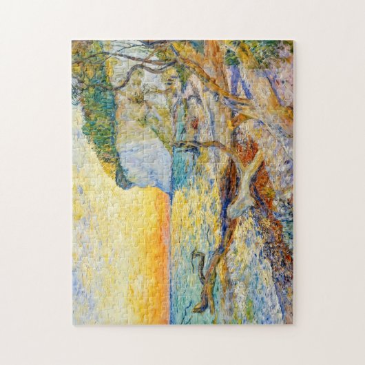 Impressionist Cliffs on Ruegen Island with Baltic  Legpuzzel (Verticaal)