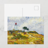 Impressionist Coastline on Hiddensee Island at Sun Briefkaart (Voorkant / Achterkant)