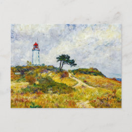 Impressionist Coastline on Hiddensee Island at Sun Briefkaart