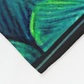 Impressionist Daffodils Fleece Deken (Hoek)