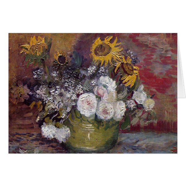 Impressionist Floral still Life - Vincent van Gogh (Voorkant Horizontaal)