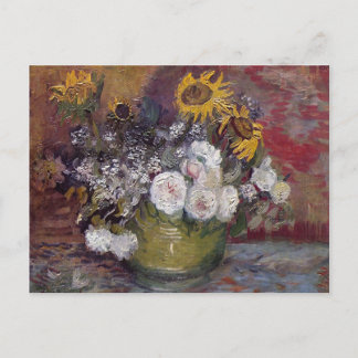 Impressionist Floral still Life - Vincent van Gogh Briefkaart