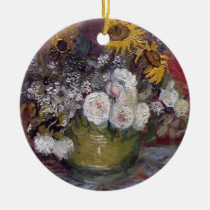 Impressionist Floral still Life - Vincent van Gogh Keramisch Ornament