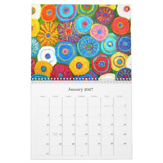 Impressionist Florals Agenda Kalender (Jan 2027)