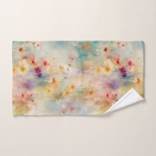 Impressionist Flower Meadow Bad Handdoek (Handdoek)