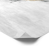 Impressionist Guitar Poster (Hoek)