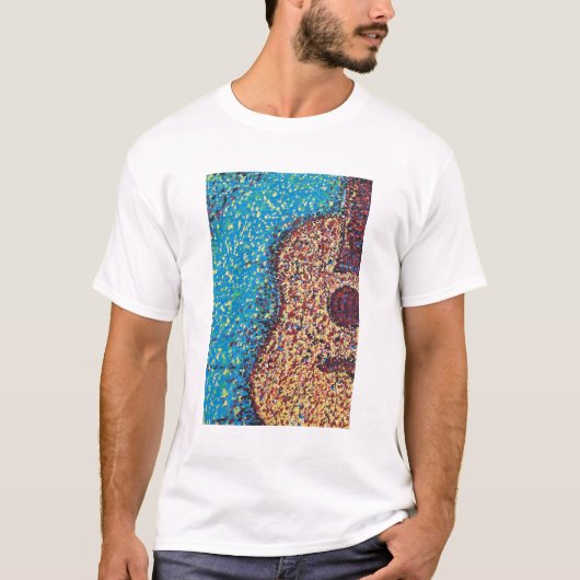 Impressionist Guitar T-shirt (Voorkant)