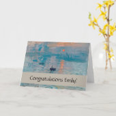 Impressionist Kaart (Gele Bloem)