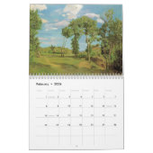 Impressionist Landscapes - Masterstuk schilderijen Kalender (Feb 2026)