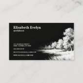 Impressionist Lines - Landscape g432 Visitekaartje (Achterkant)