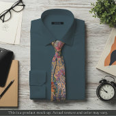 Impressionist Meadow Floral Necktie Stropdas