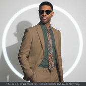 Impressionist Meadow Floral Necktie Stropdas