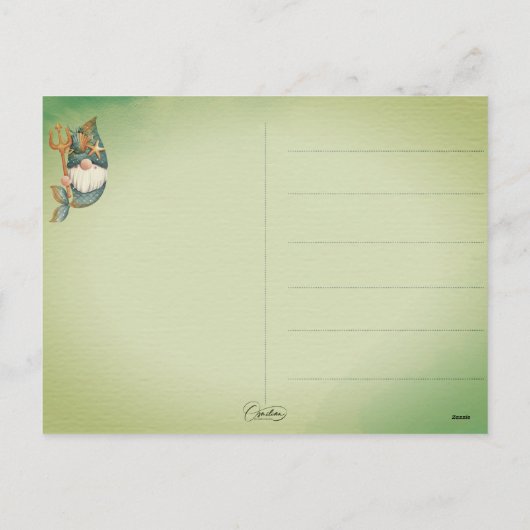 Impressionist Oban Feestdagenkaart (Achterkant)