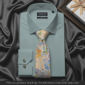 Impressionist Pastel Floral Necktie Stropdas