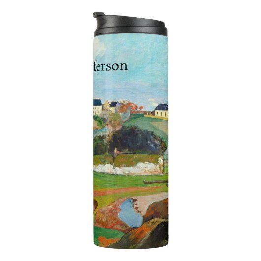 Impressionist Pastoral Painate by Gauguin Thermosbeker (Geroteerd rechts)