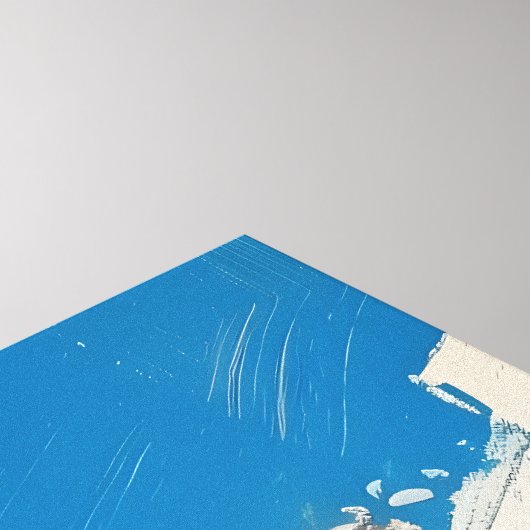 Impressionist picture of Tunesia Canvas Afdruk (Hoek(Top))