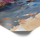 Impressionist picture of Tunesia Perfect Poster (Hoek)