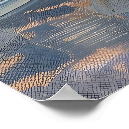 Impressionist picture of Tunesia Poster (Hoek)