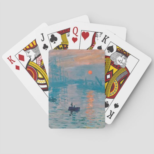 Impressionist Pokerkaarten (Achterkant)