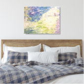 Impressionist Pond Abstract deegschilderdoek Canvas Afdruk (Insitu (Slaapkamer))
