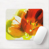 Impressionist Spring Tulips Muismat (Met muis)