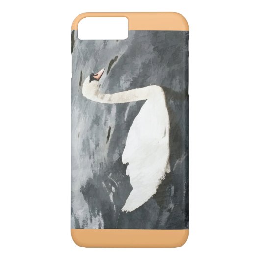 Impressionist Swan Case-Mate iPhone Case (Achterkant)