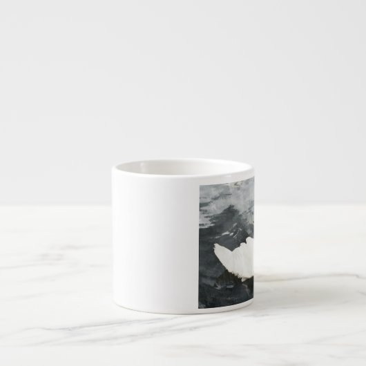 Impressionist Swan Espresso Kop (Voorkant)