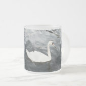 Impressionist Swan Matglas Koffiemok (Voorkant rechts)