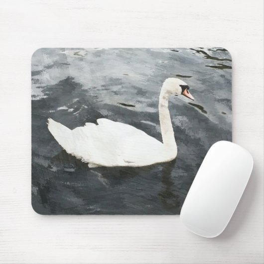 Impressionist Swan Muismat (Met muis)