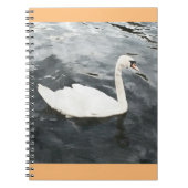 Impressionist Swan Notitieboek (Voorkant)